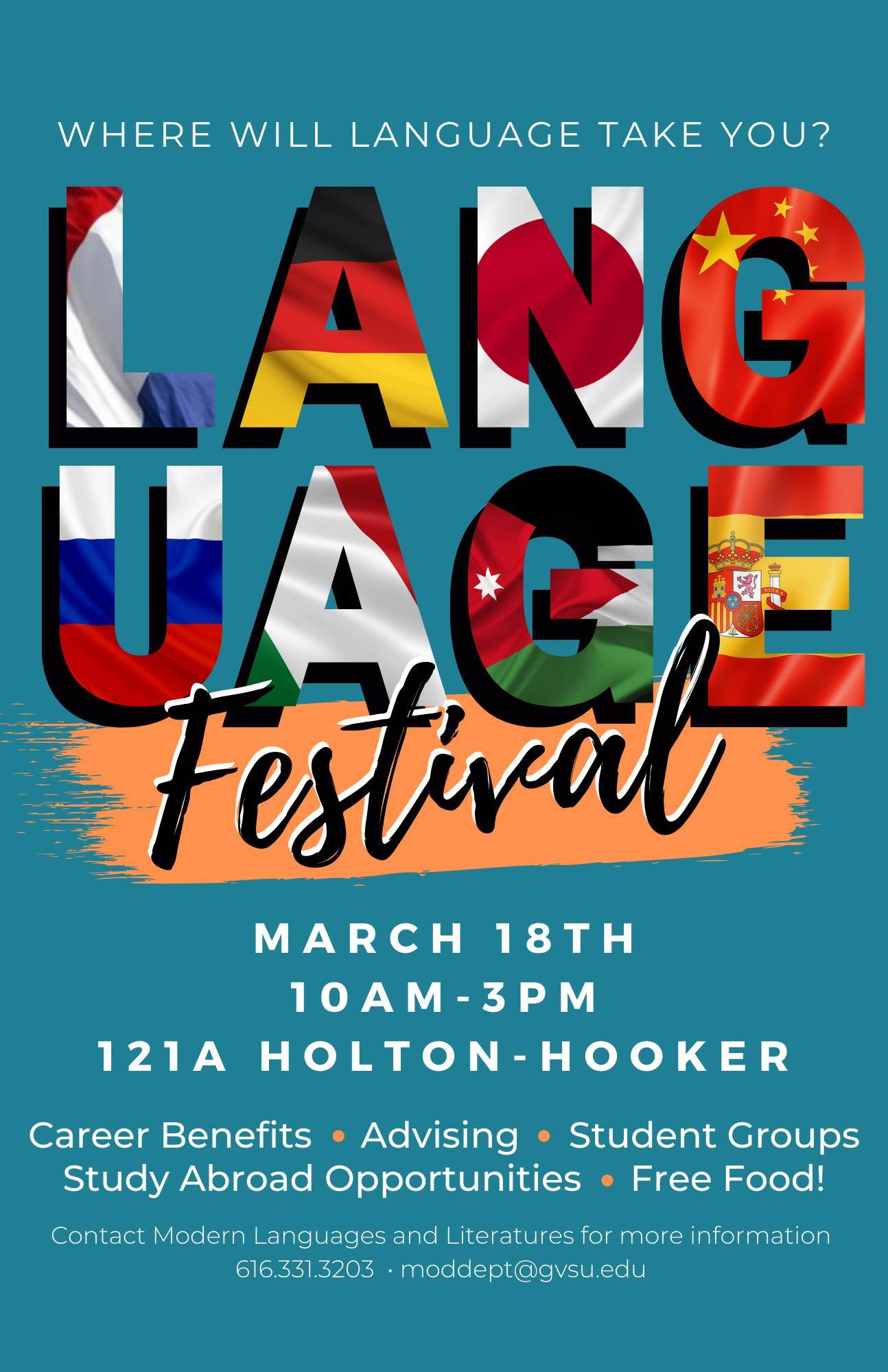 Language Festival Flyer